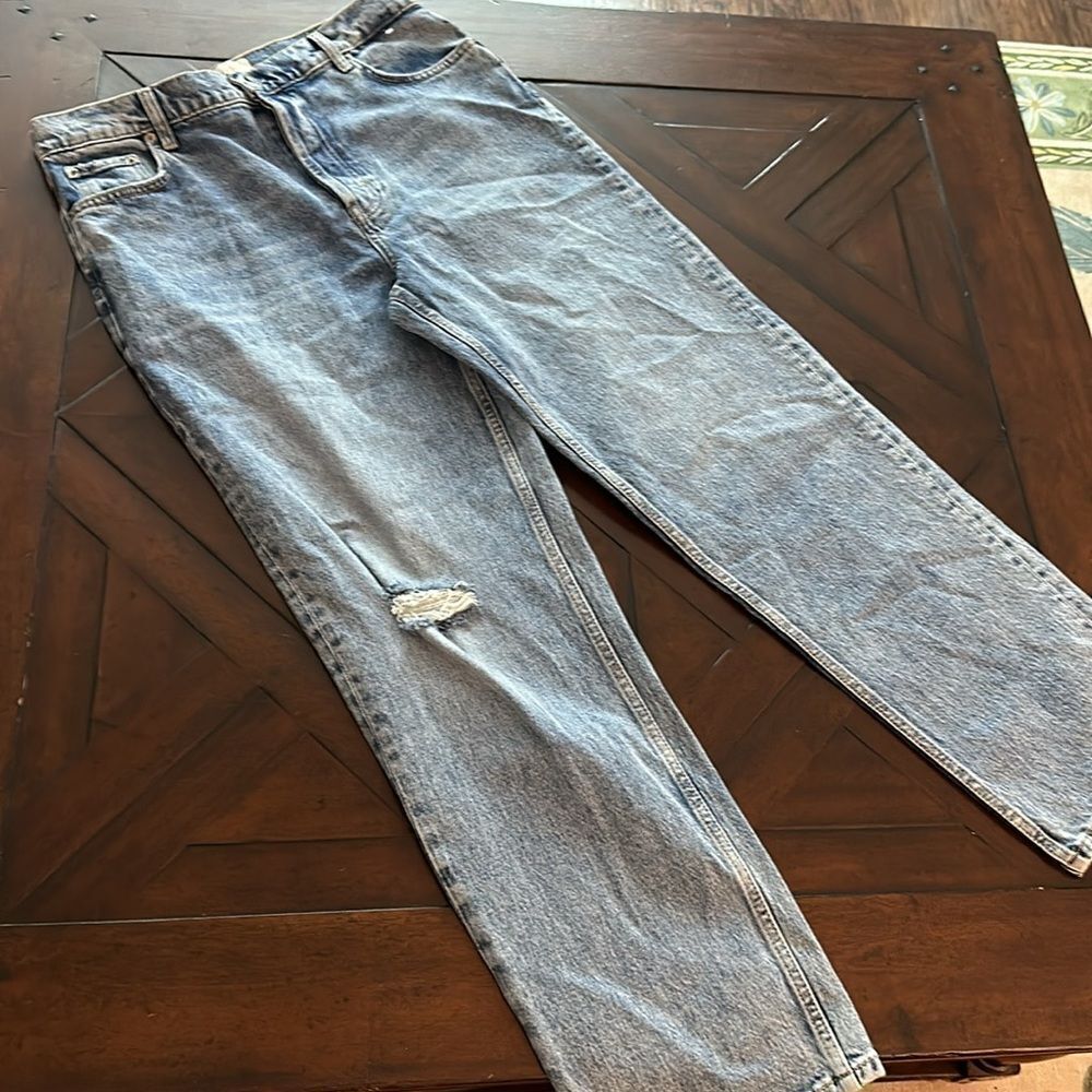 NWT RAILS The Topanga High Waist Straight Leg Jeans in Cascade - size 31 - Picture 4 of 9